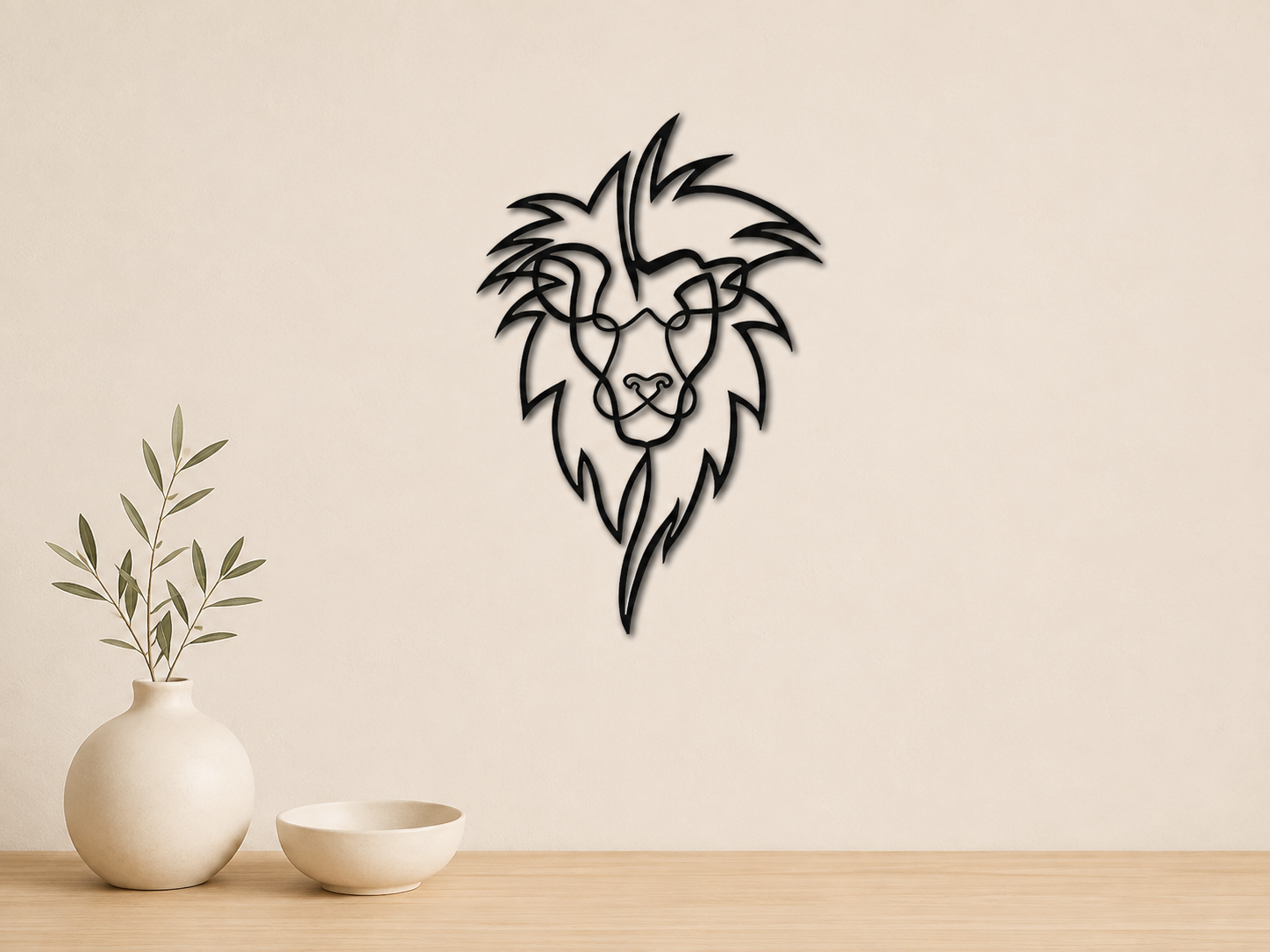Настінне панно «Lion»